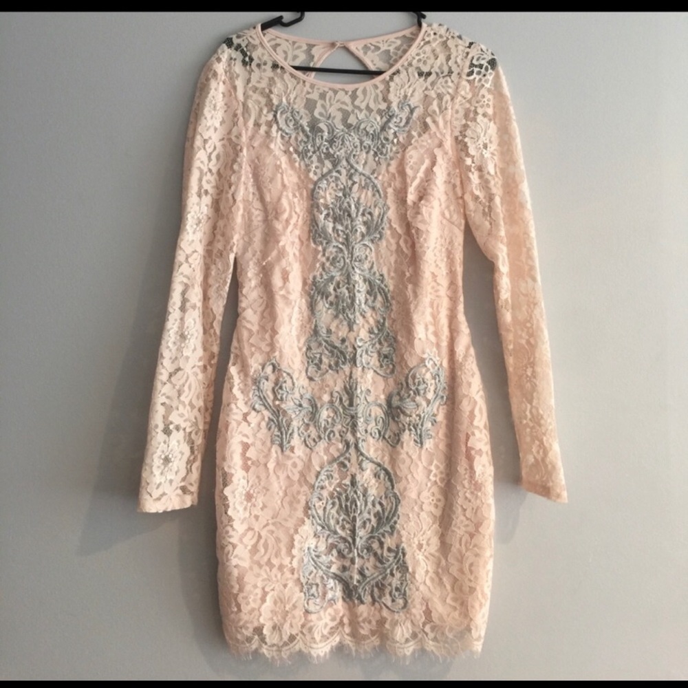 Pink Bebe dress